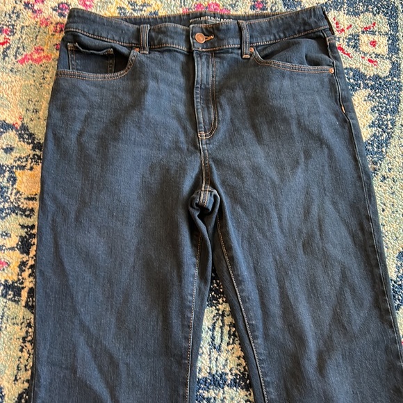 Chico’s High-Rise Slim Boot-Cut Jeans, Indigo, 2R 12 regular - Picture 2 of 9